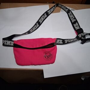 PINK Victoria's Secret Vibrant Pink Belt Bag